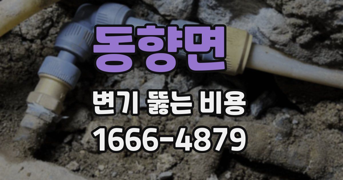 동향면 변기 뚫는 비용