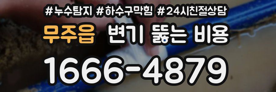 무주읍 변기 뚫는 비용