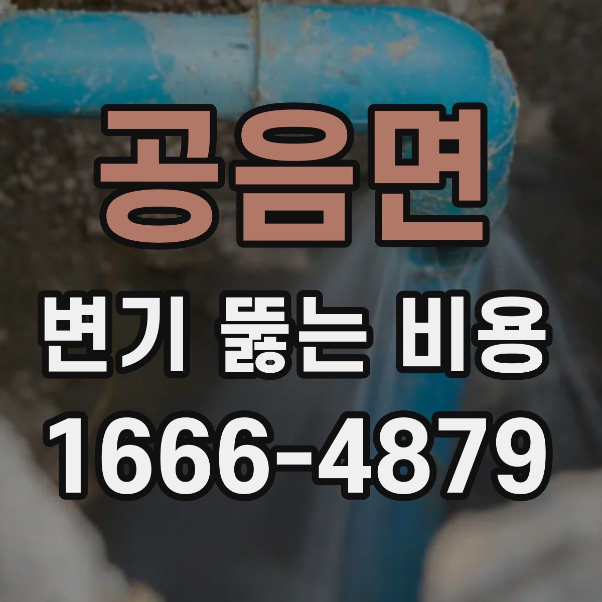 공음면 변기 뚫는 비용