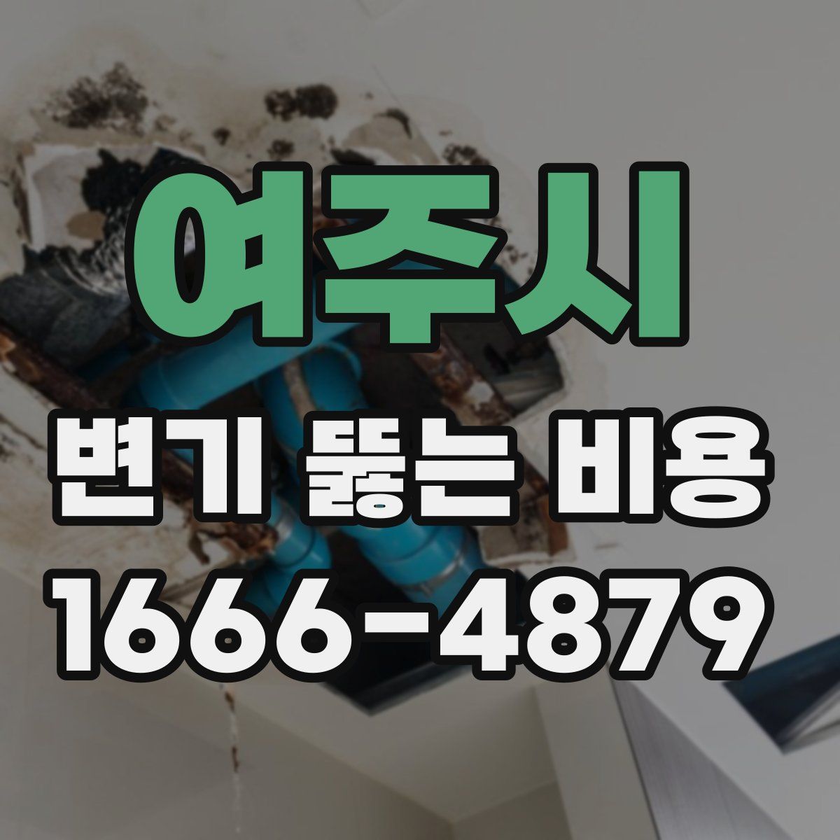 여주시 변기 뚫는 비용