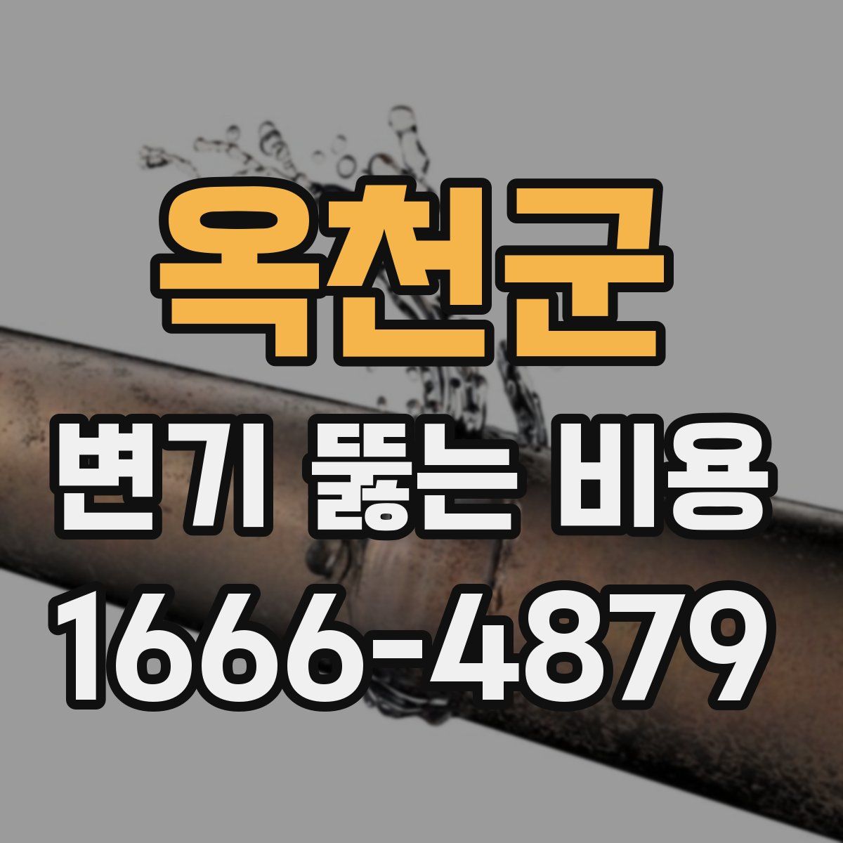 옥천군 변기 뚫는 비용