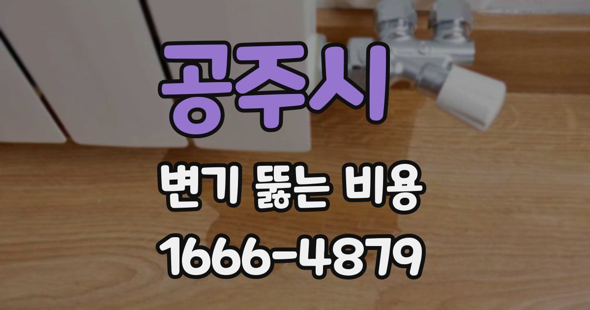 공주시 변기 뚫는 비용