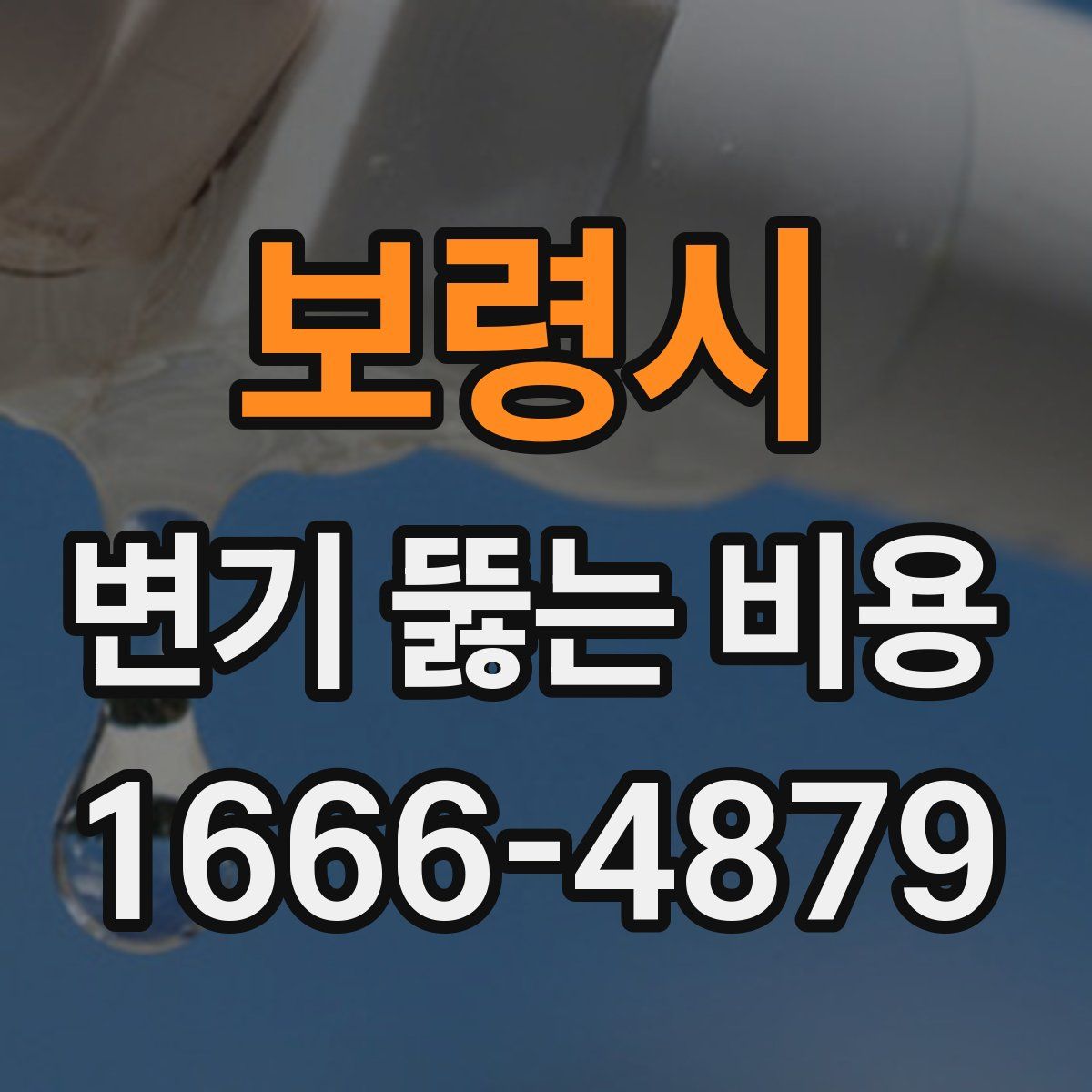보령시 변기 뚫는 비용