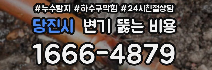 당진시 변기 뚫는 비용