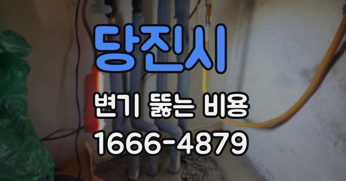 당진시 변기 뚫는 비용