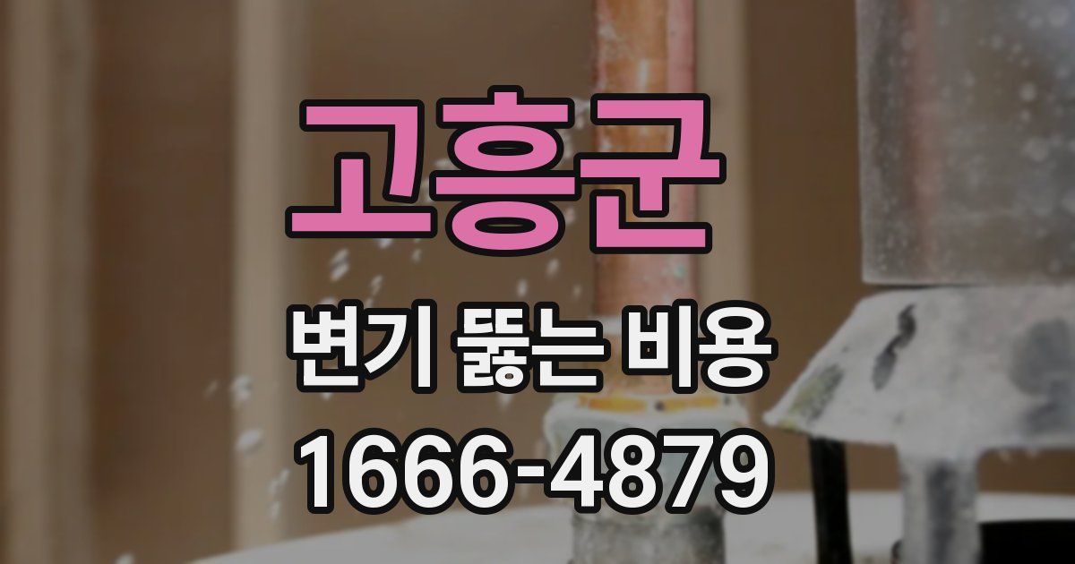 고흥군 변기 뚫는 비용
