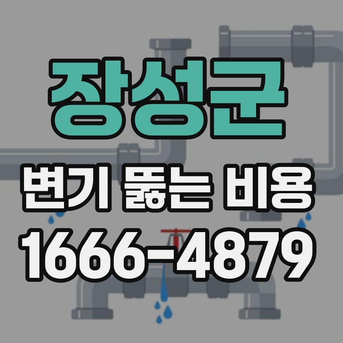 장성군 변기 뚫는 비용