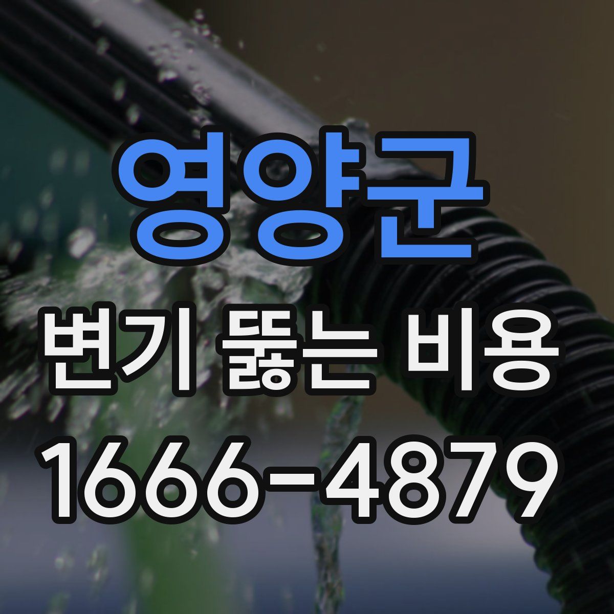 영양군 변기 뚫는 비용