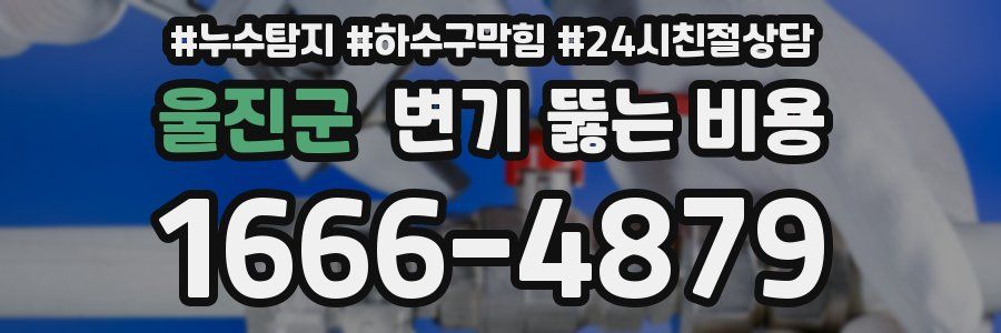 울진군 변기 뚫는 비용