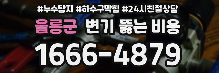 울릉군 변기 뚫는 비용