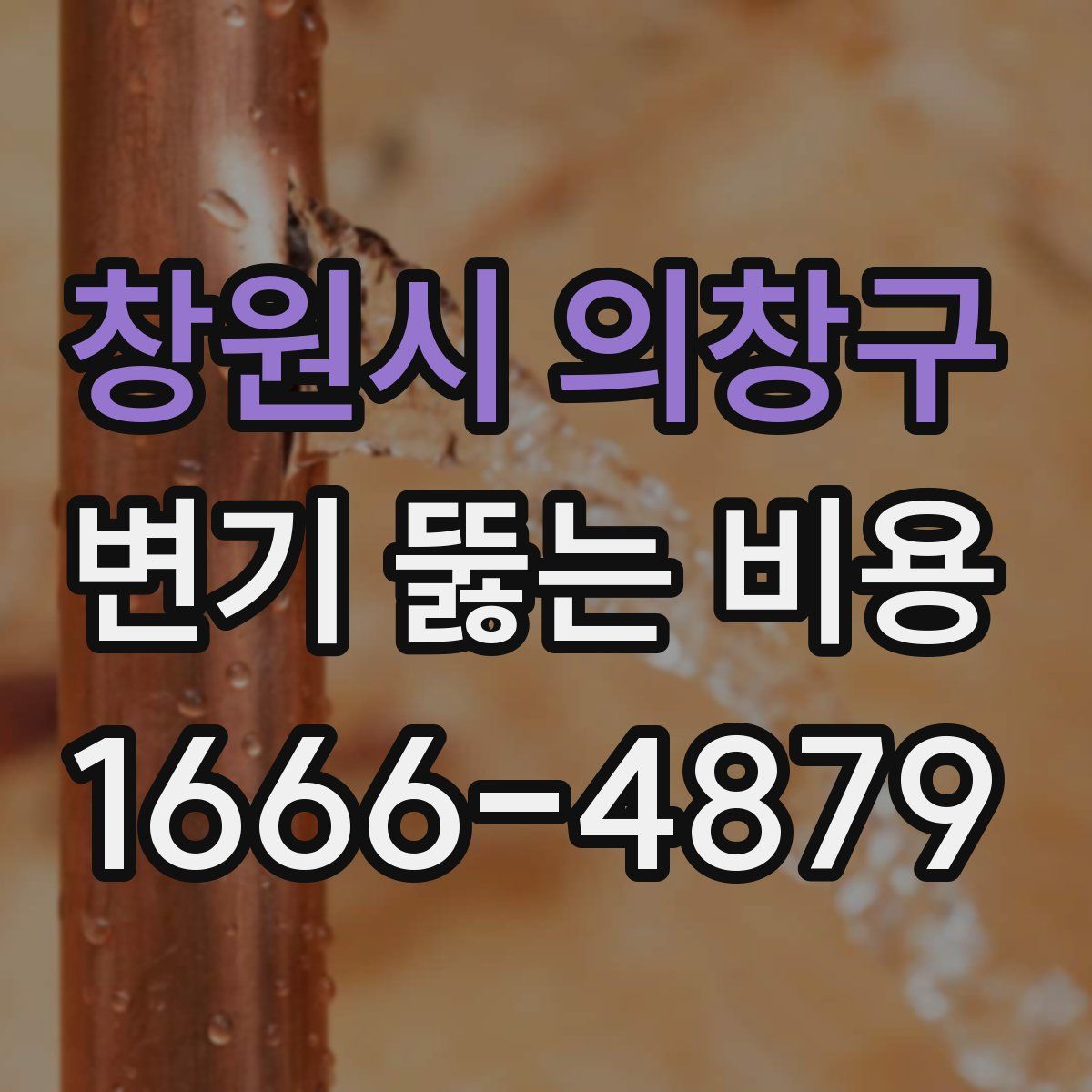 창원시 의창구 변기 뚫는 비용