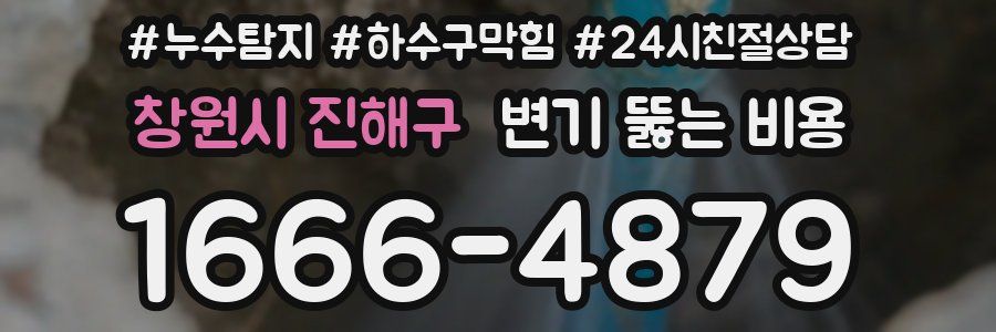 창원시 진해구 변기 뚫는 비용