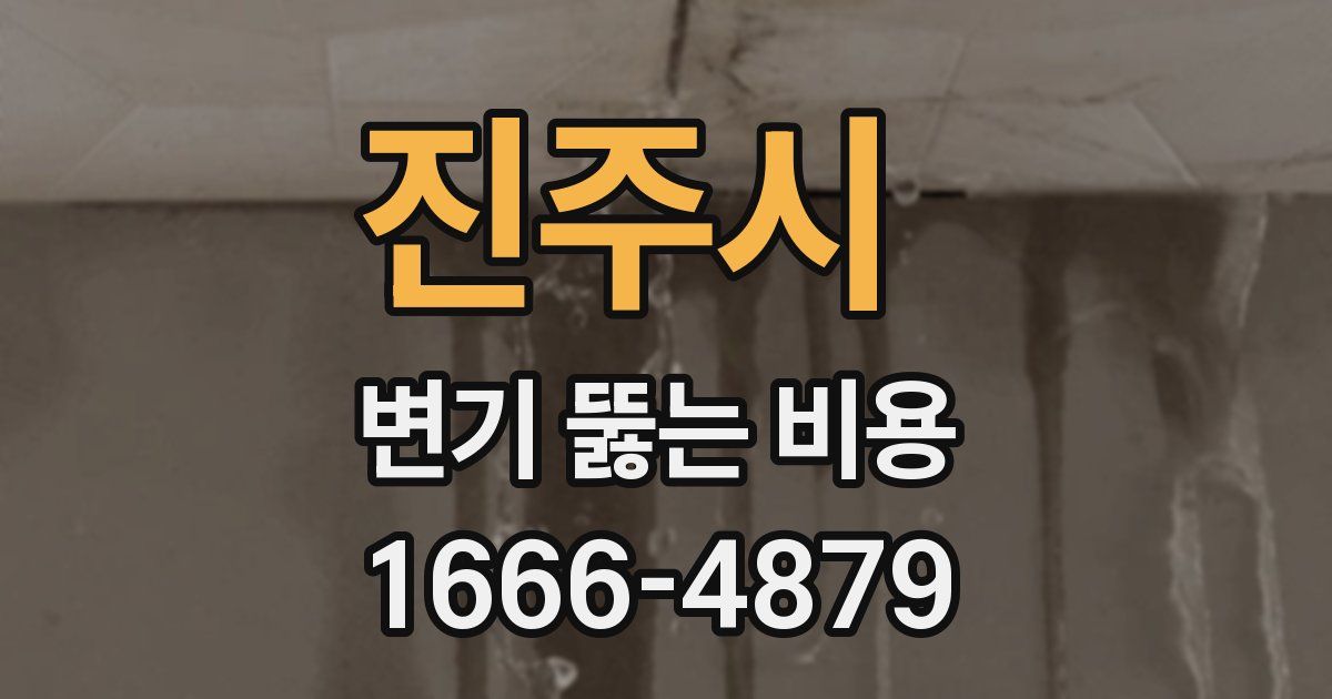 진주시 변기 뚫는 비용
