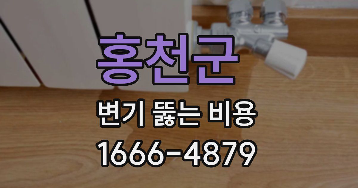 홍천군 변기 뚫는 비용