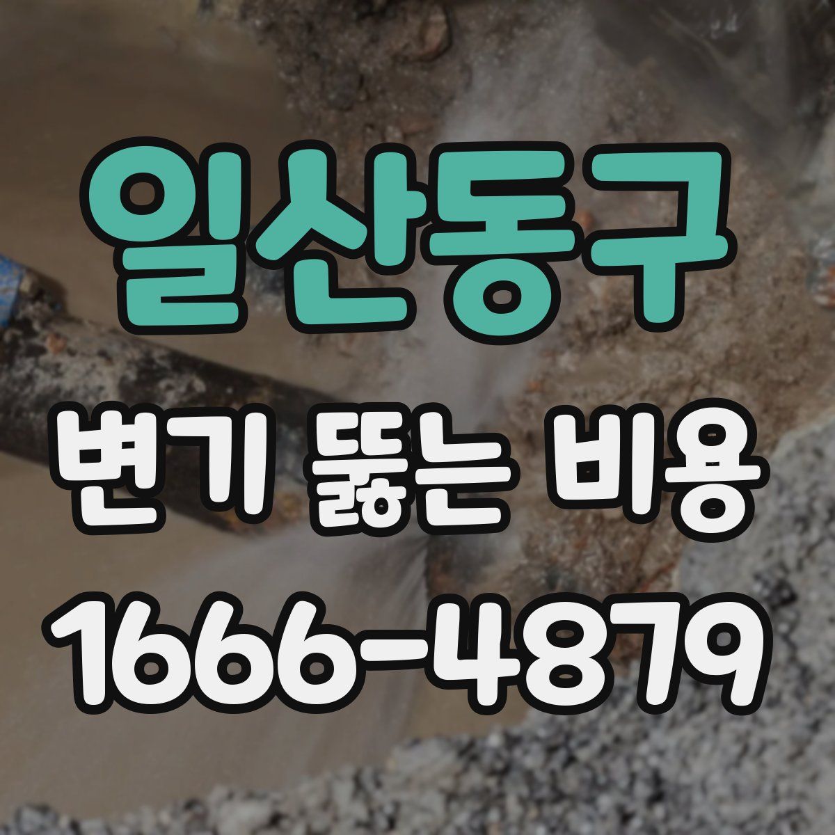 일산동구 변기 뚫는 비용