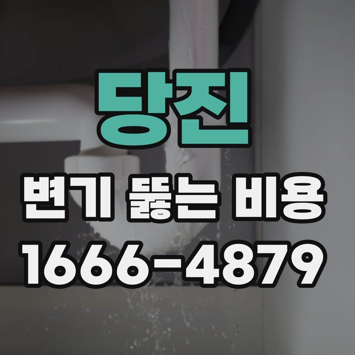 당진 변기 뚫는 비용