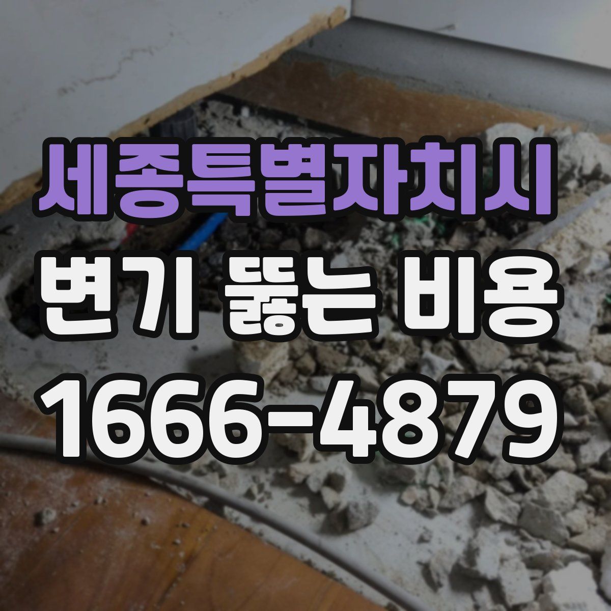 세종특별자치시 변기 뚫는 비용