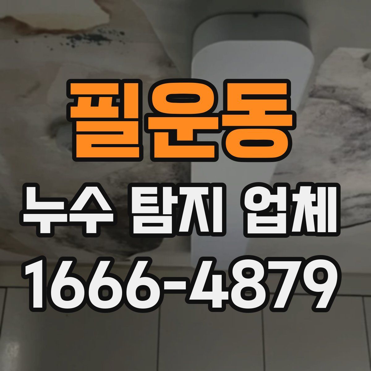 필운동 누수 탐지 업체