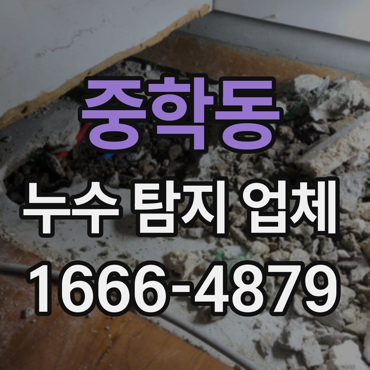 중학동 누수 탐지 업체