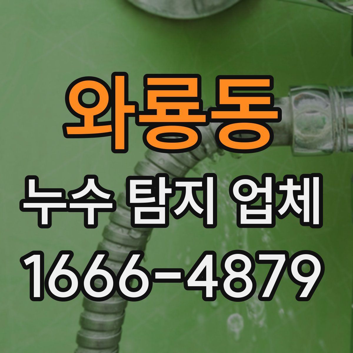 와룡동 누수 탐지 업체