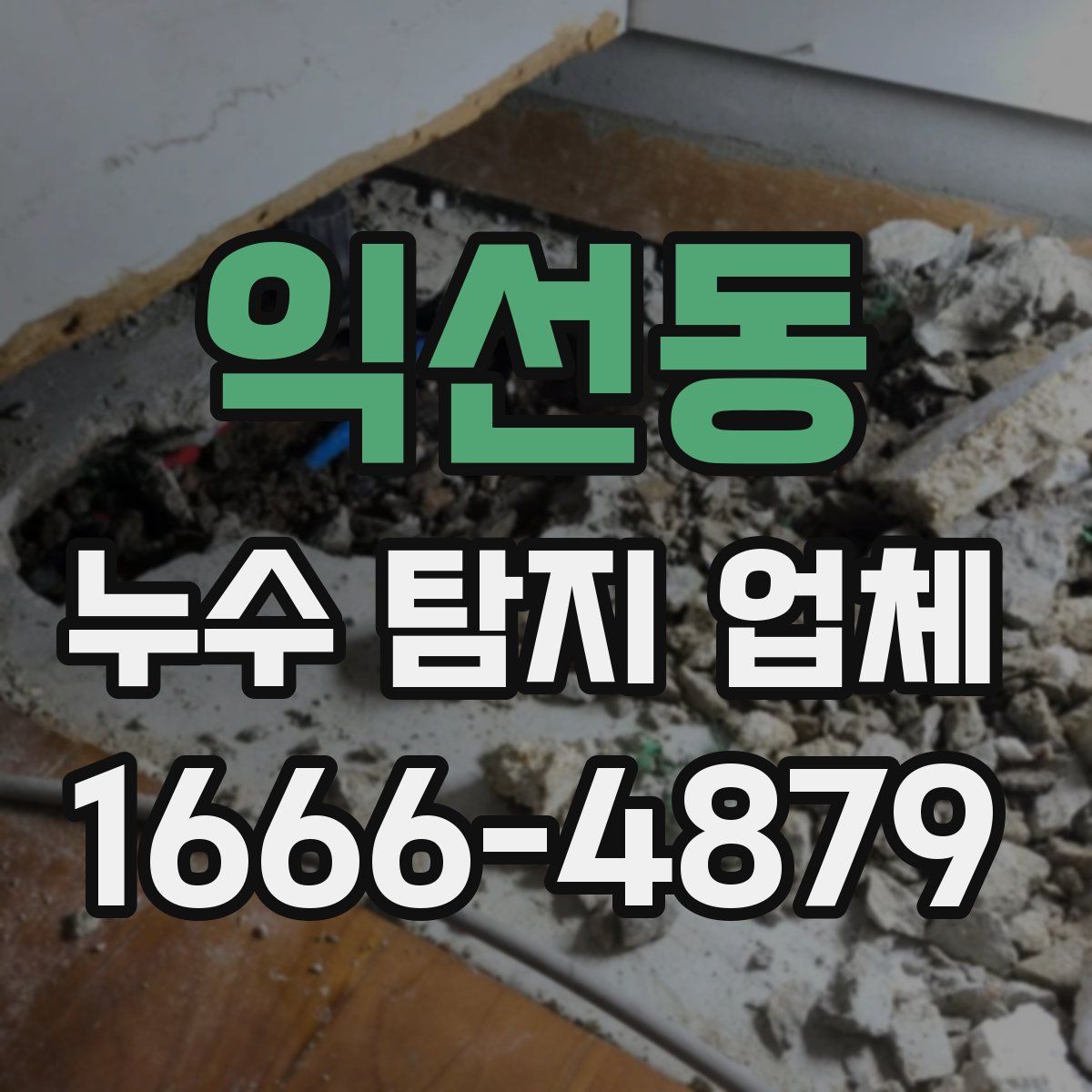 익선동 누수 탐지 업체