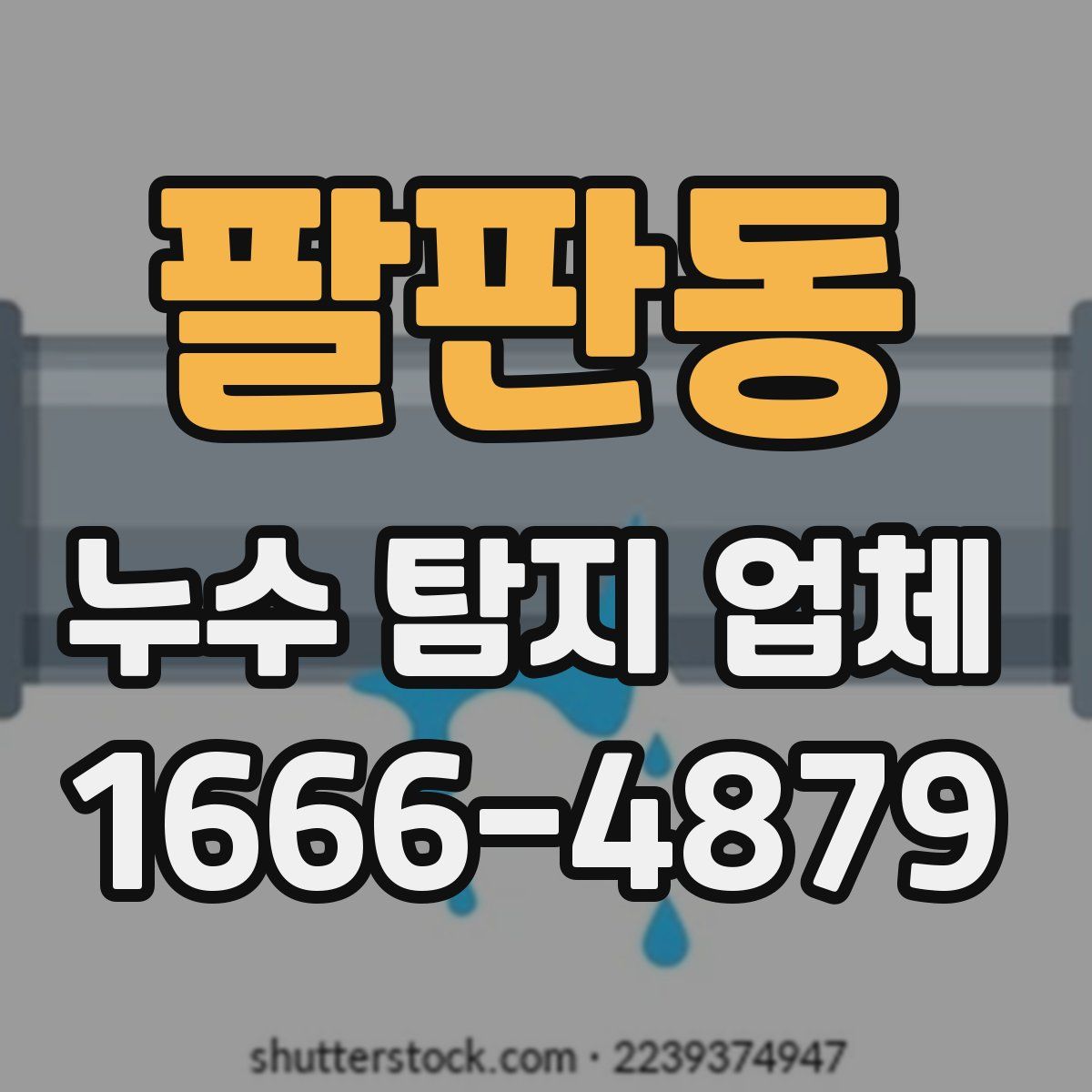 팔판동 누수 탐지 업체