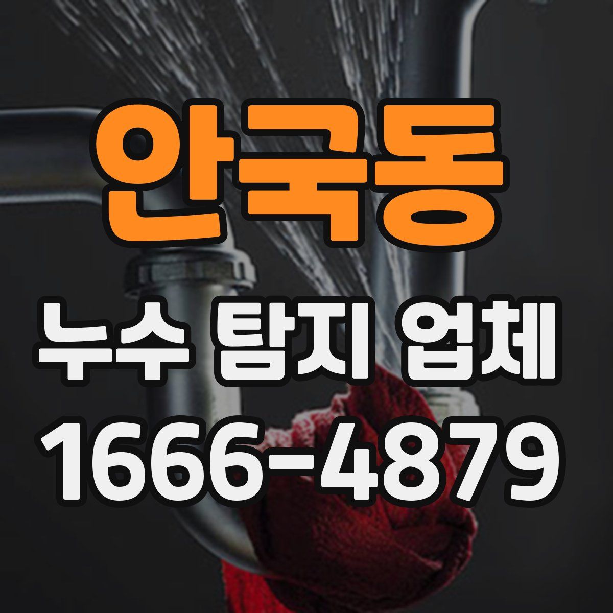 안국동 누수 탐지 업체