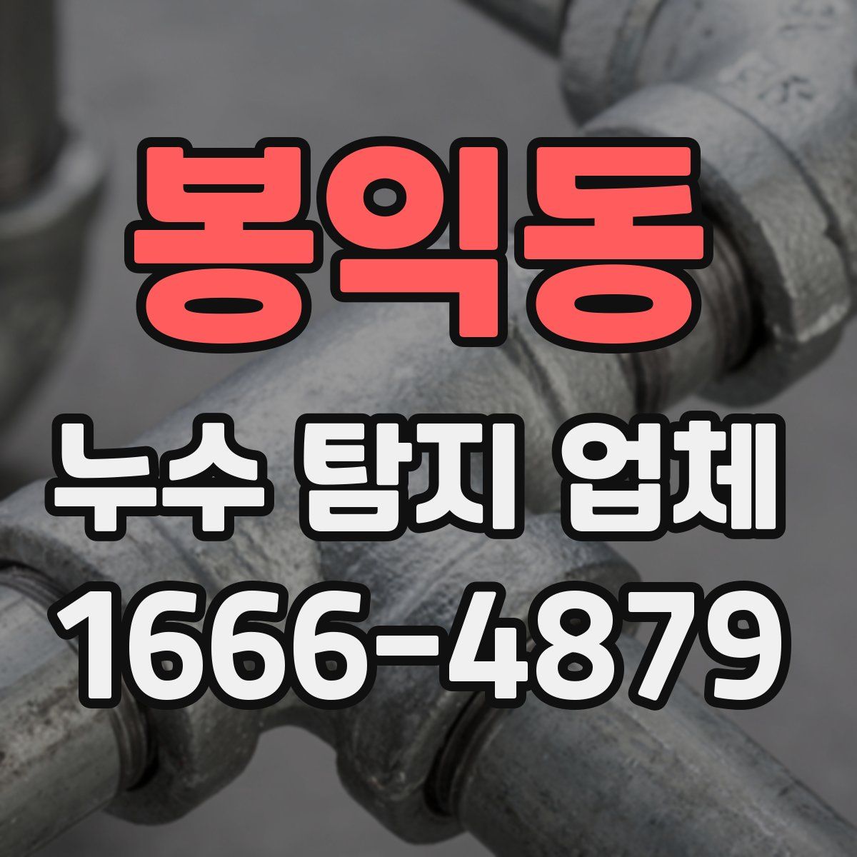 봉익동 누수 탐지 업체