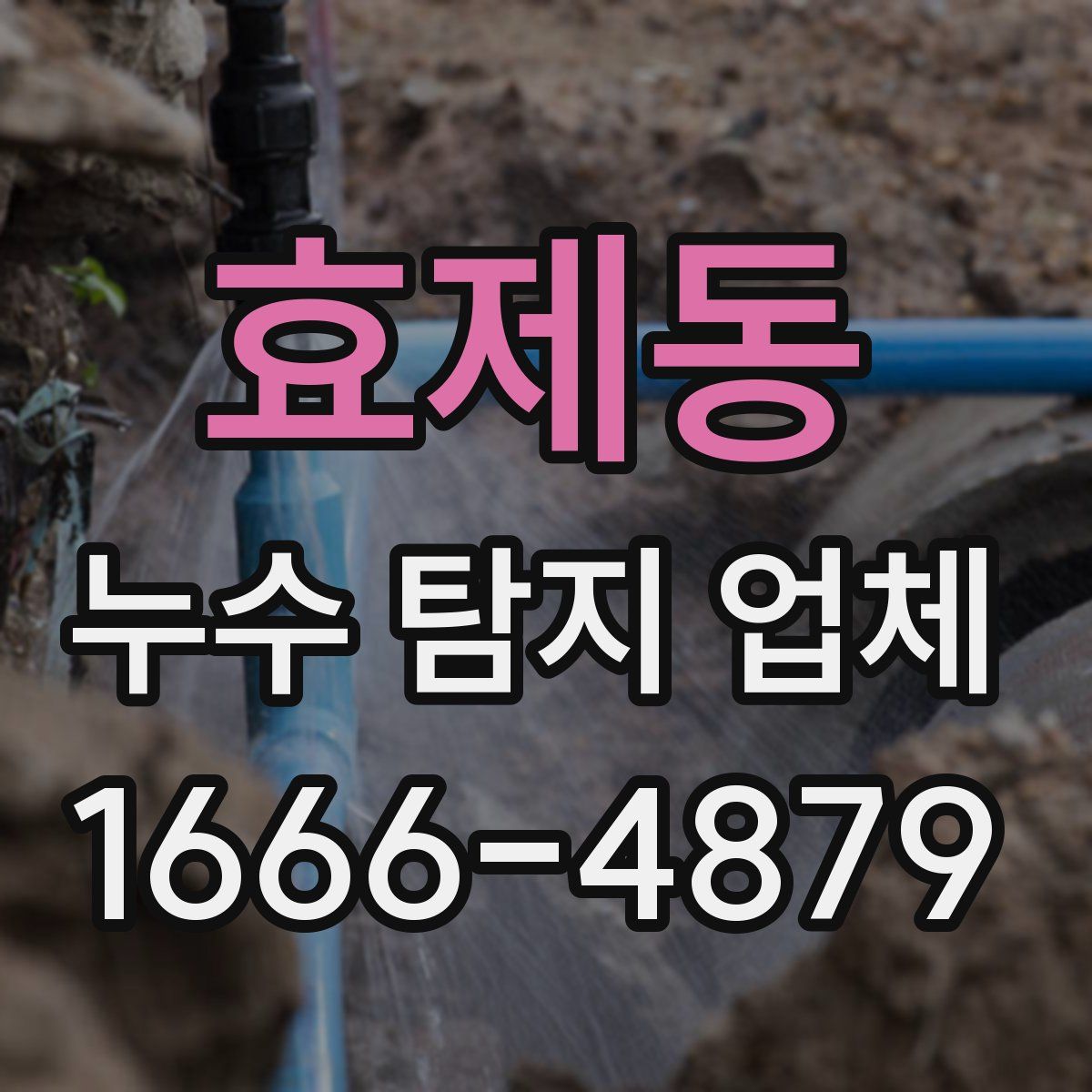 효제동 누수 탐지 업체