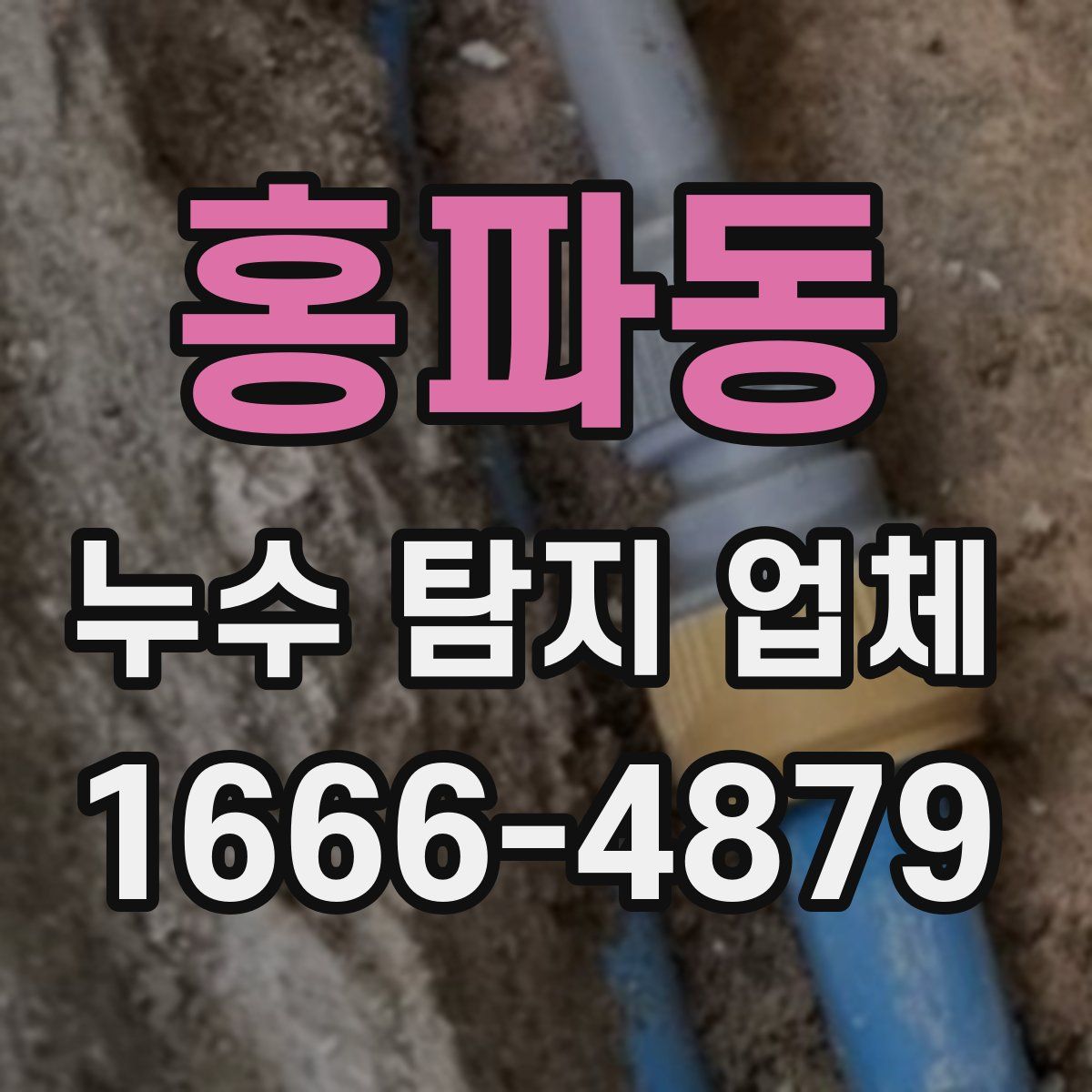 홍파동 누수 탐지 업체