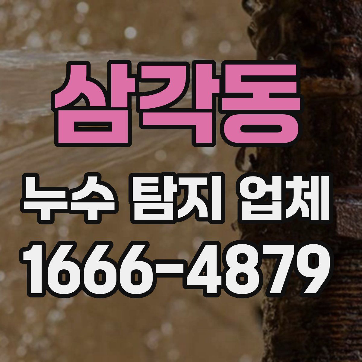 삼각동 누수 탐지 업체