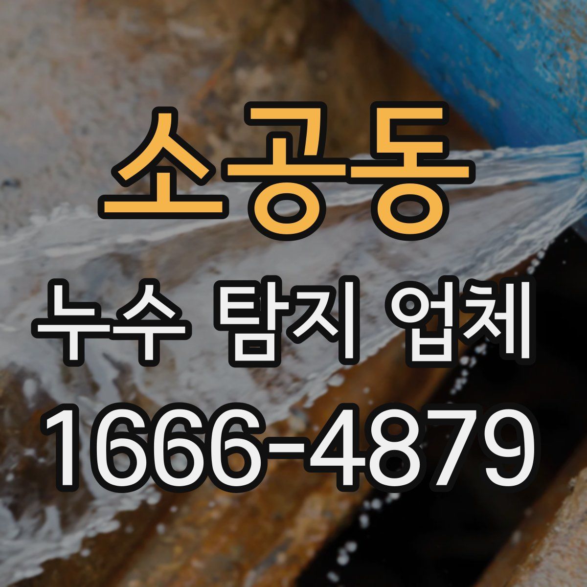 소공동 누수 탐지 업체