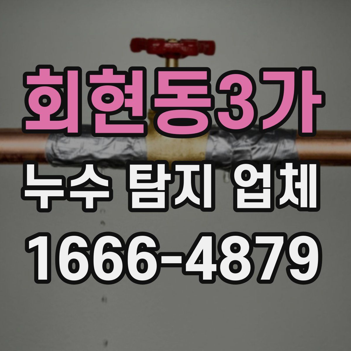회현동3가 누수 탐지 업체