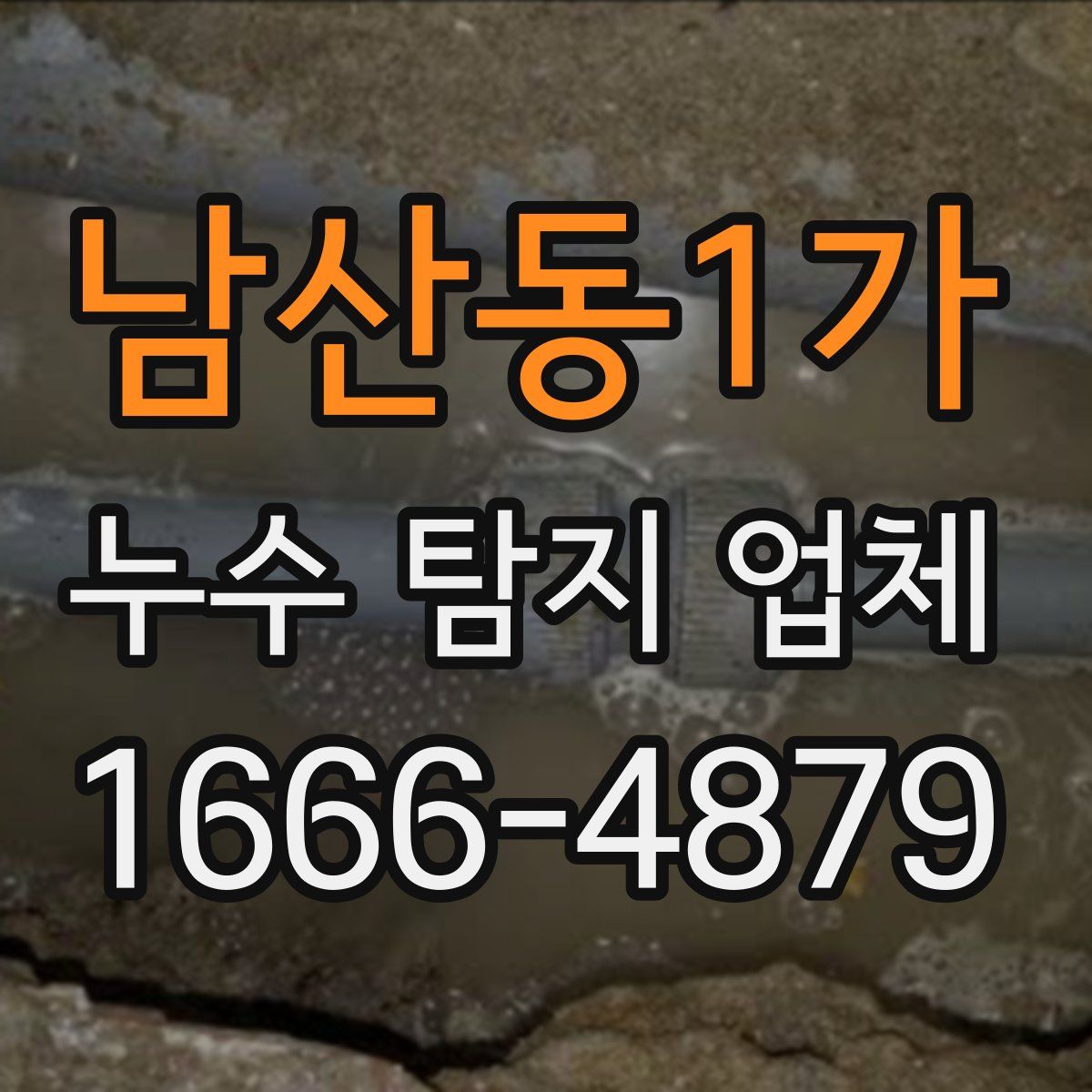 남산동1가 누수 탐지 업체