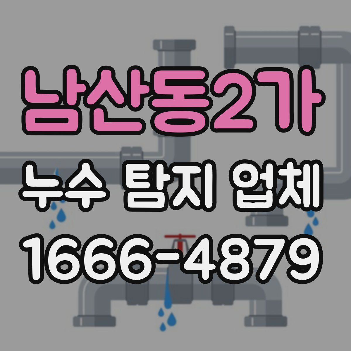 남산동2가 누수 탐지 업체