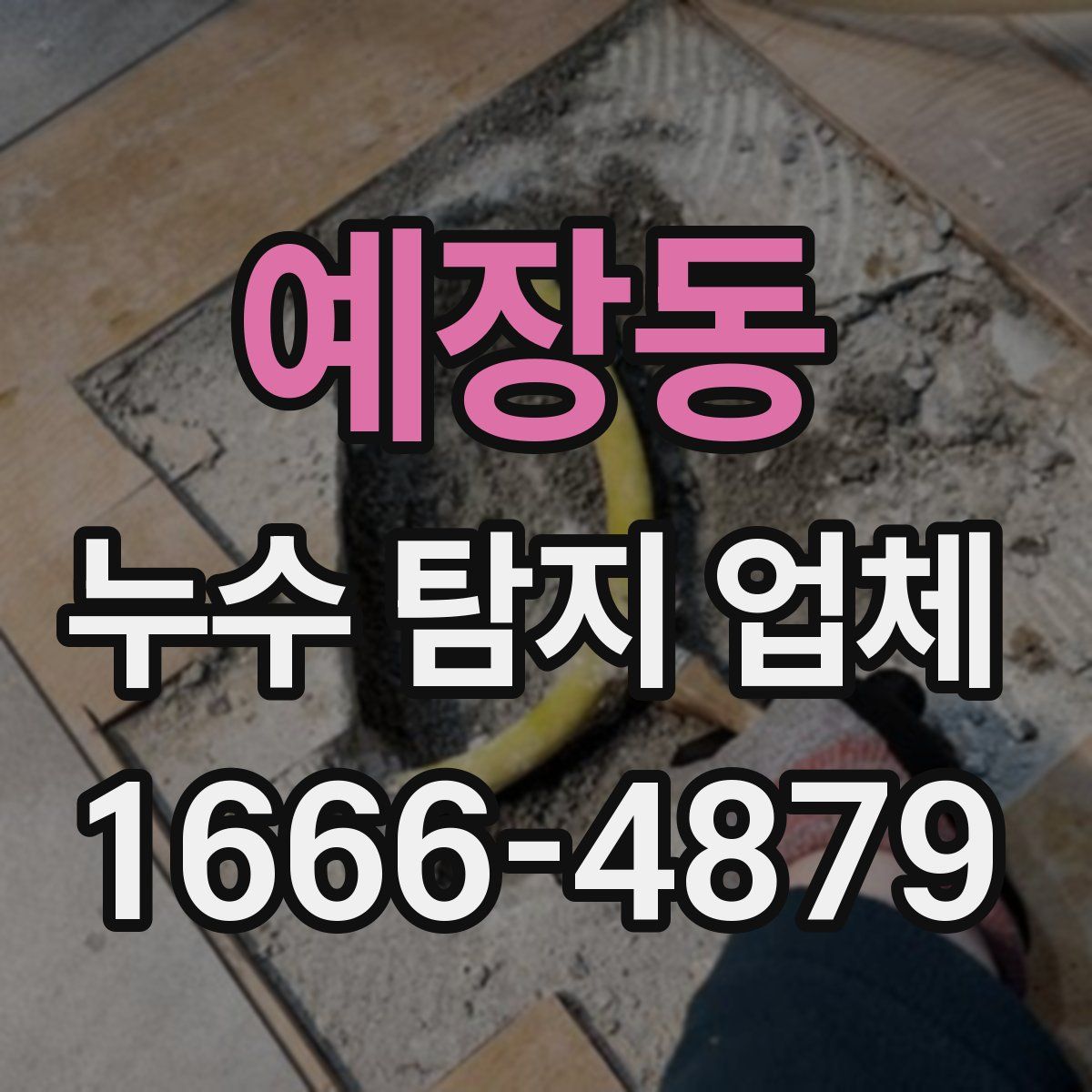 예장동 누수 탐지 업체