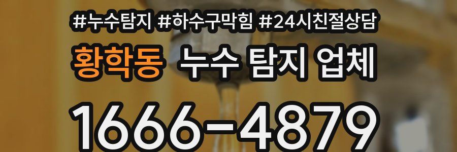 황학동 누수 탐지 업체