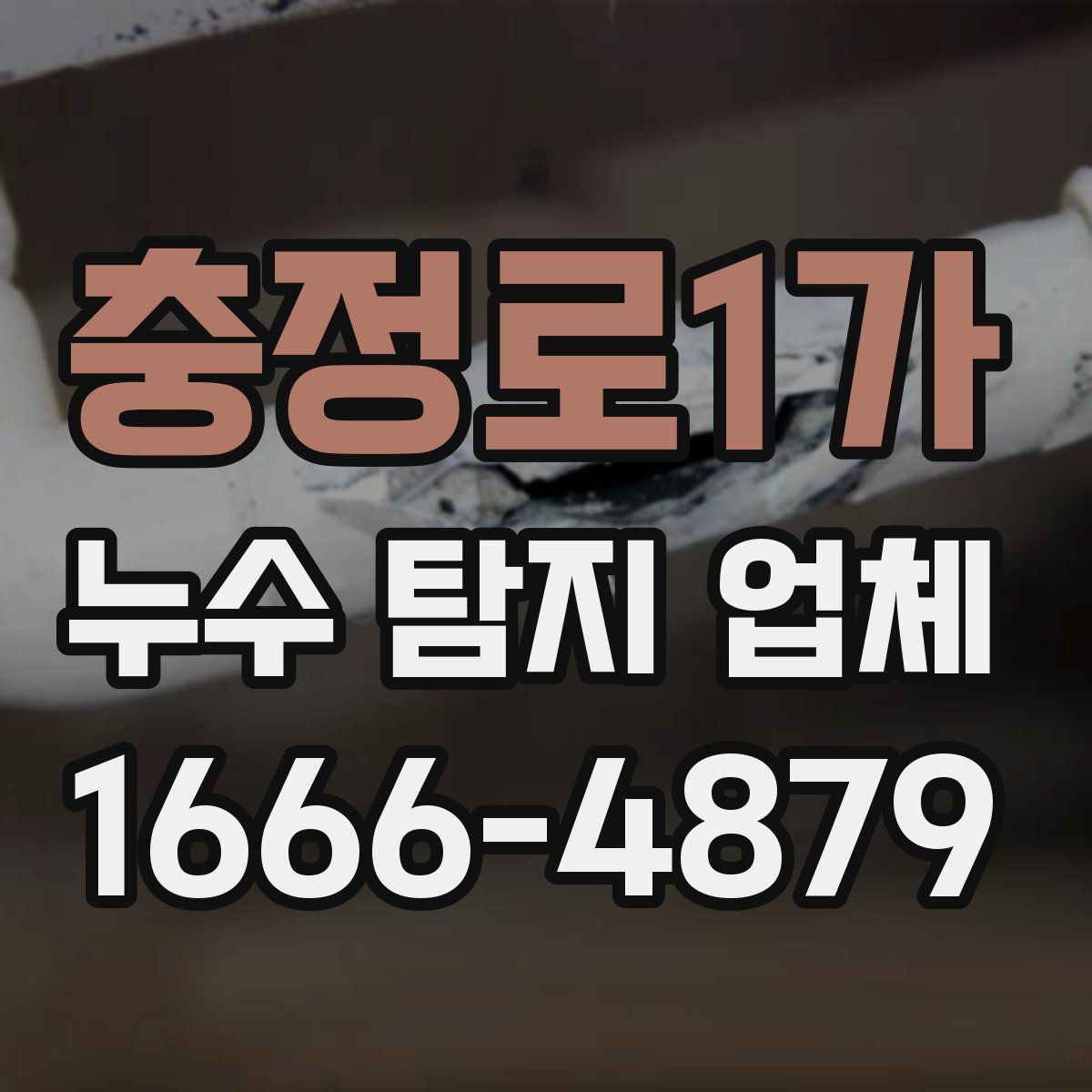 충정로1가 누수 탐지 업체