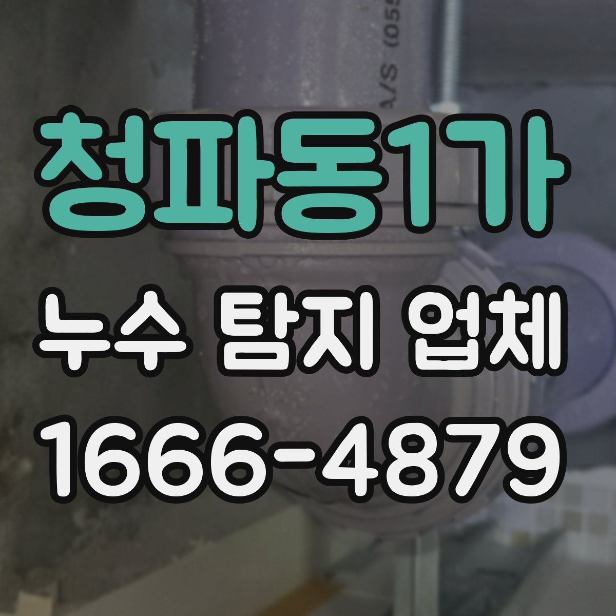 청파동1가 누수 탐지 업체