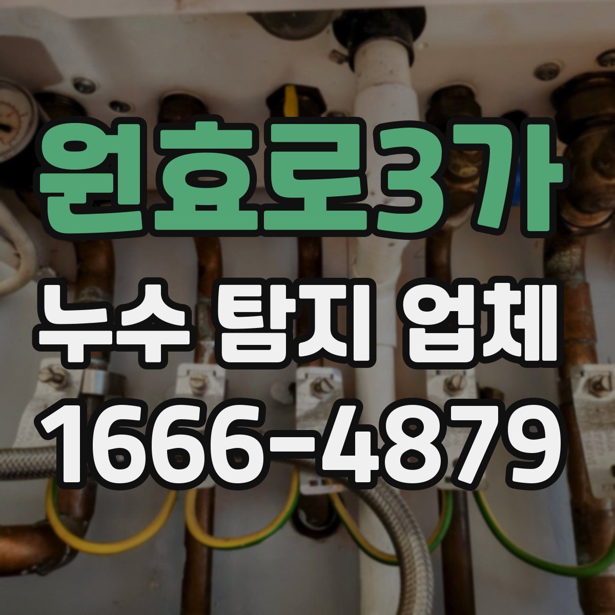 원효로3가 누수 탐지 업체