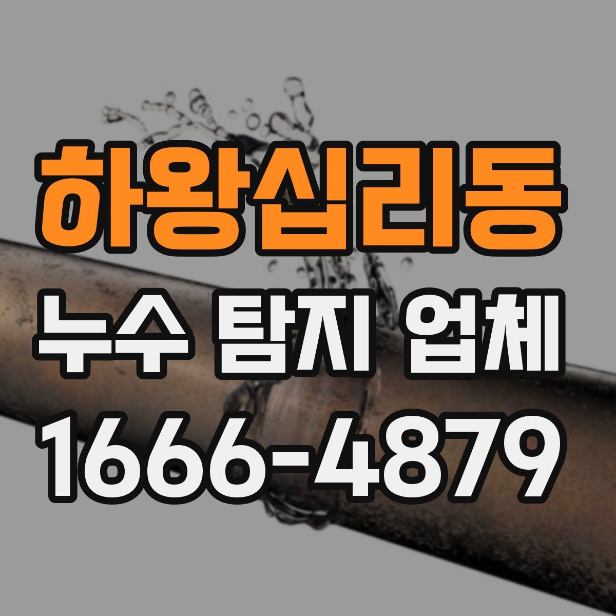 하왕십리동 누수 탐지 업체