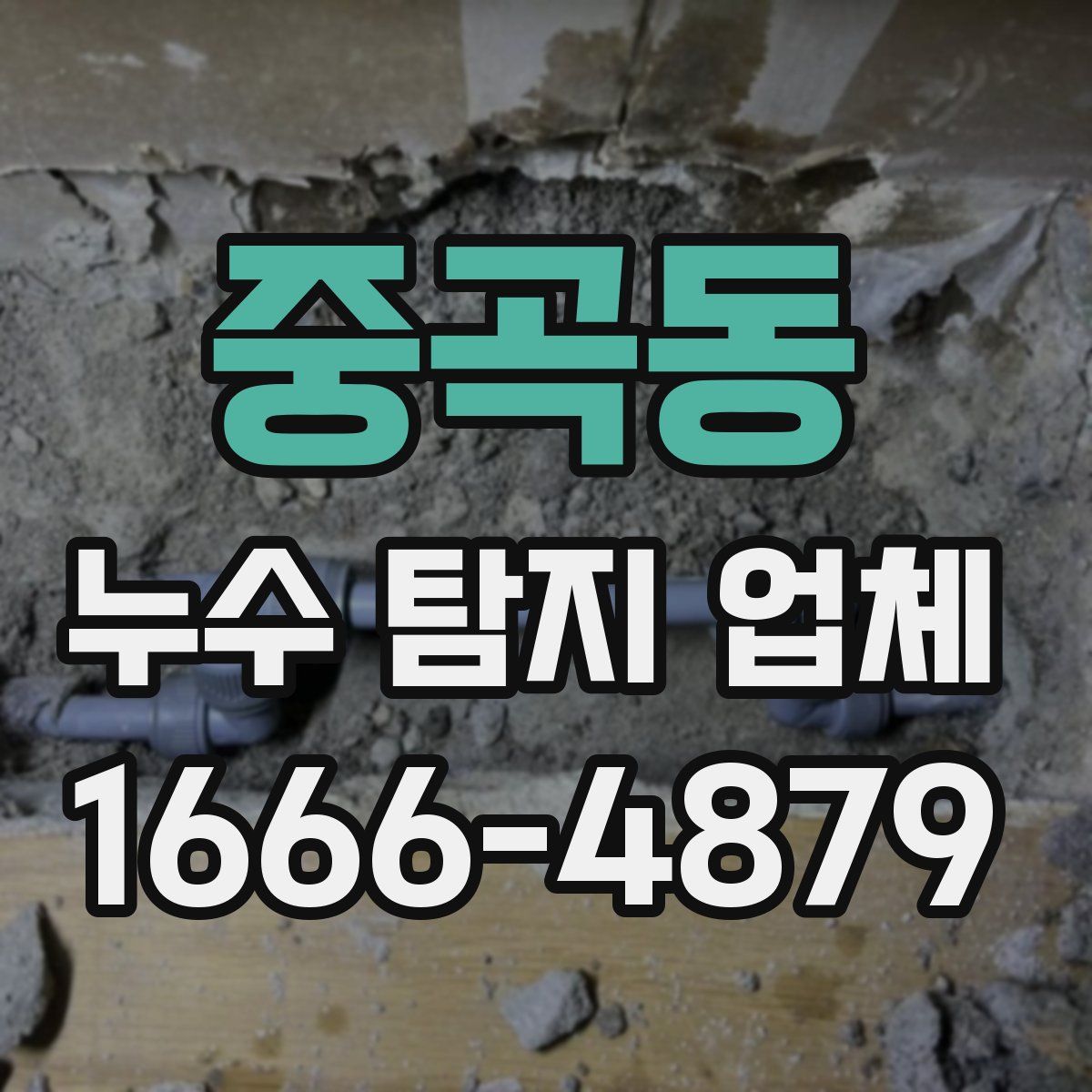 중곡동 누수 탐지 업체