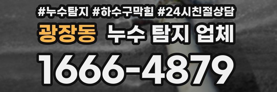 광장동 누수 탐지 업체