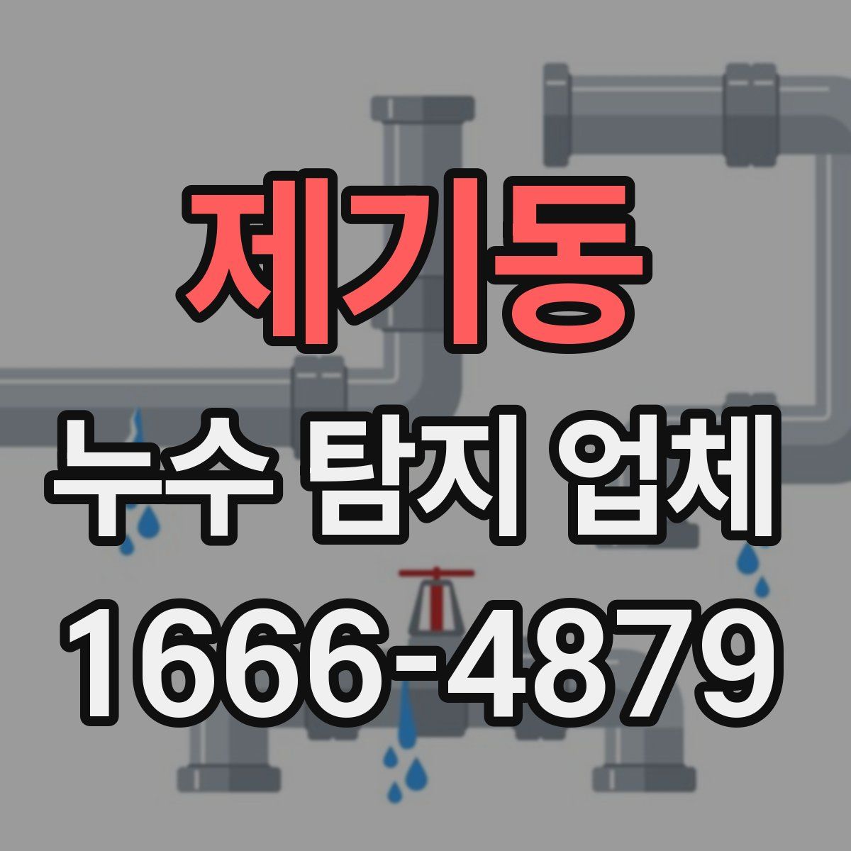 제기동 누수 탐지 업체