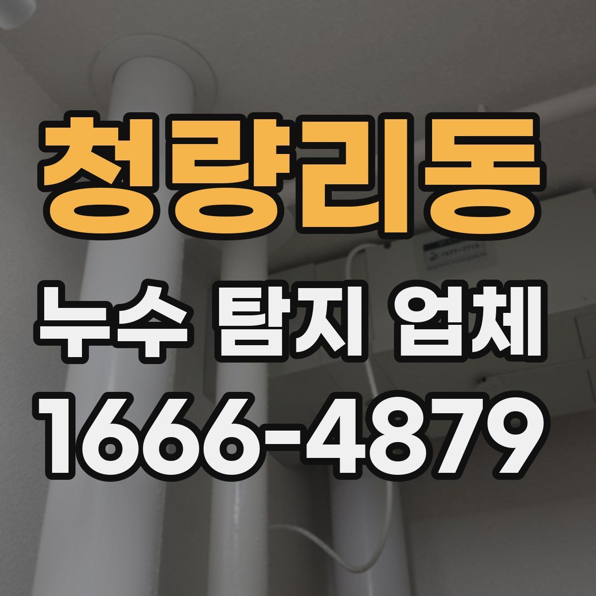 청량리동 누수 탐지 업체