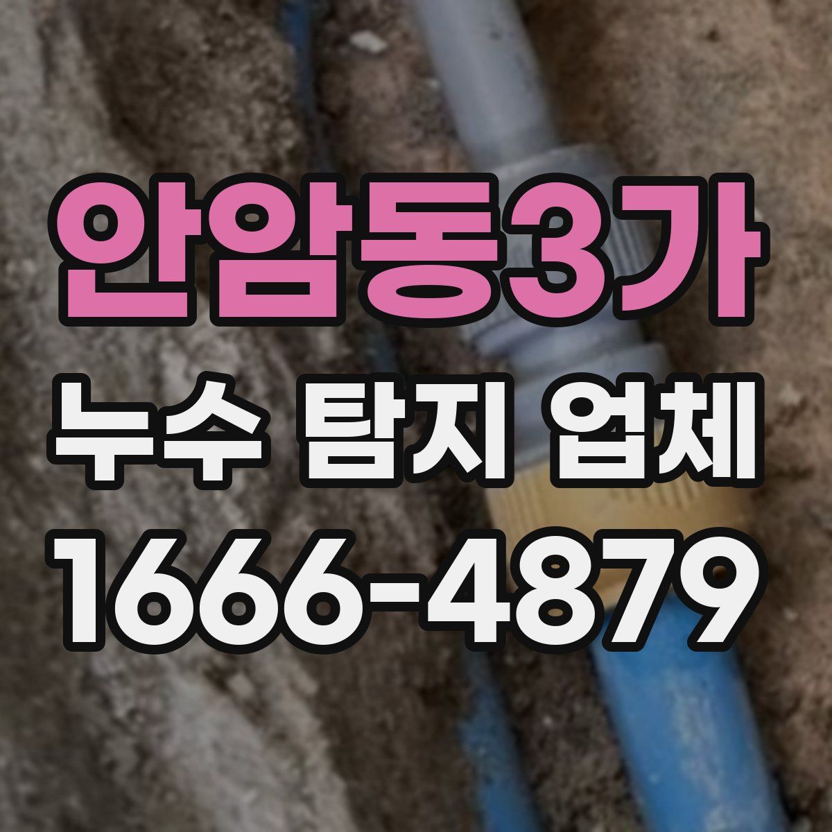 안암동3가 누수 탐지 업체