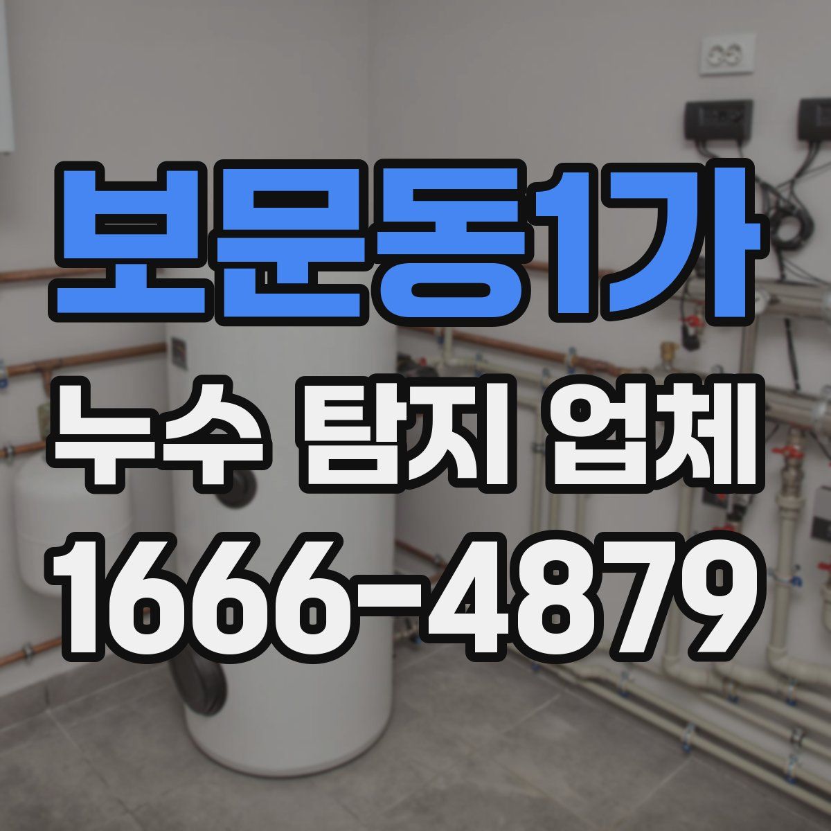 보문동1가 누수 탐지 업체