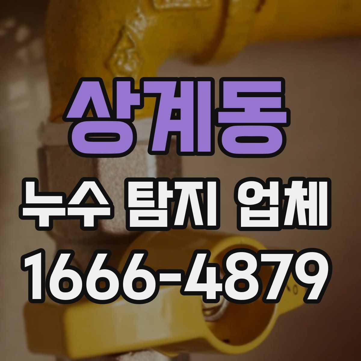 상계동 누수 탐지 업체