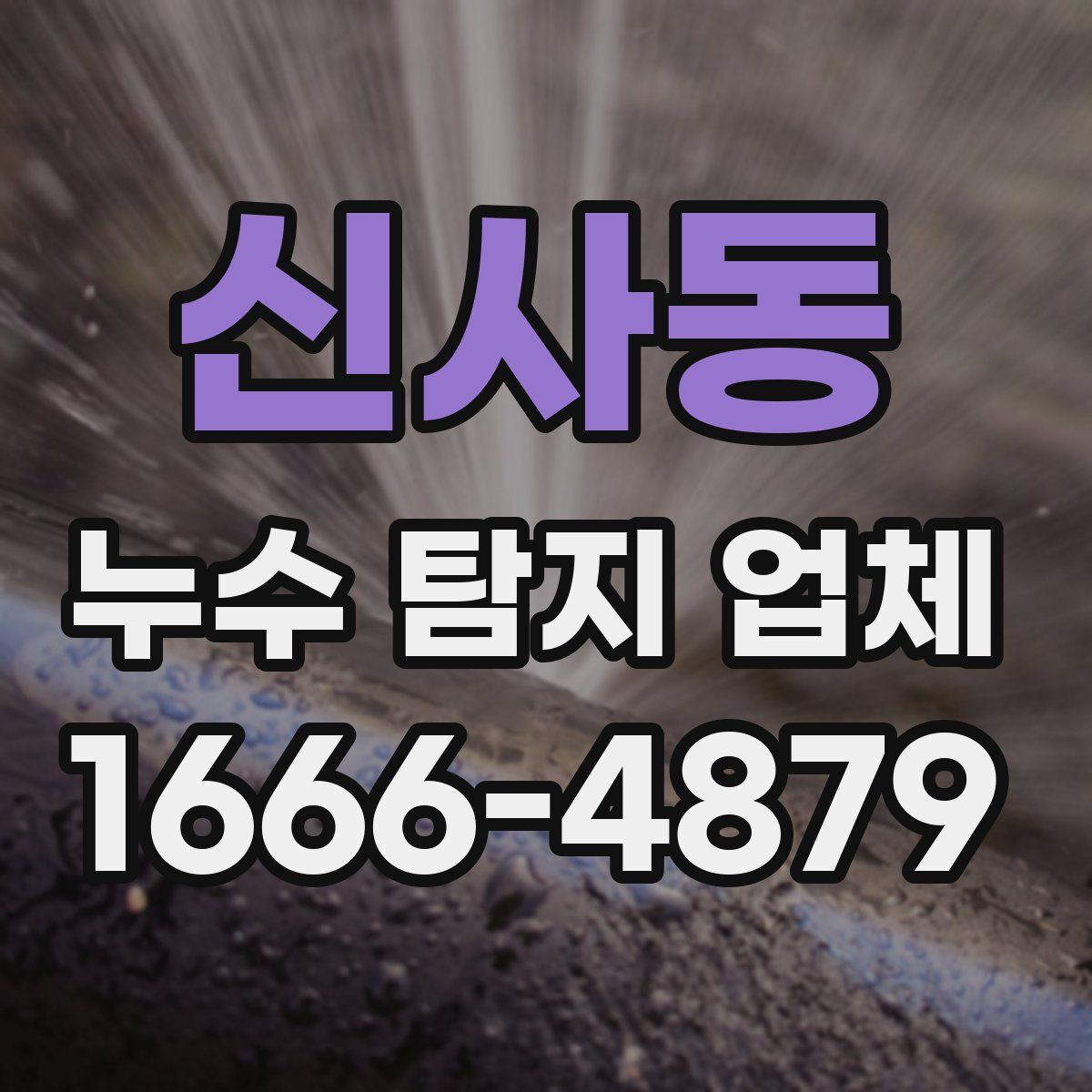신사동 누수 탐지 업체