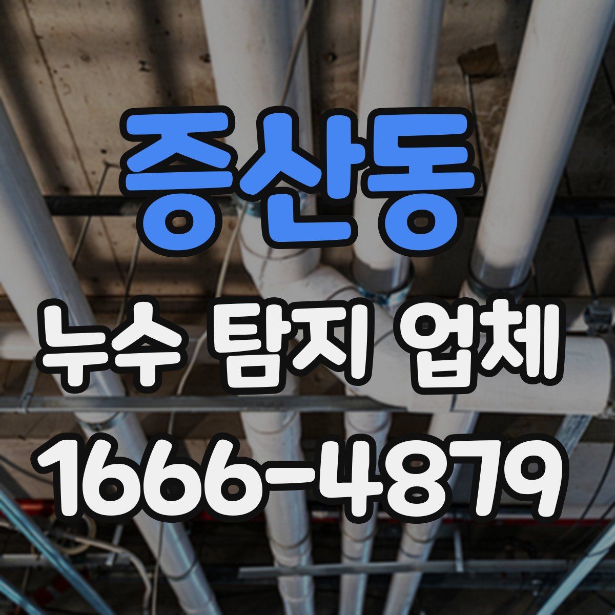 증산동 누수 탐지 업체